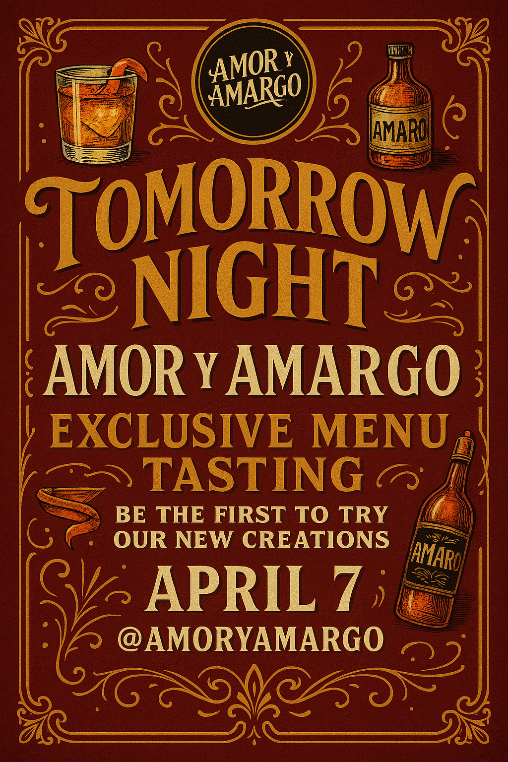 Demo Social Post for Amor y Amargo