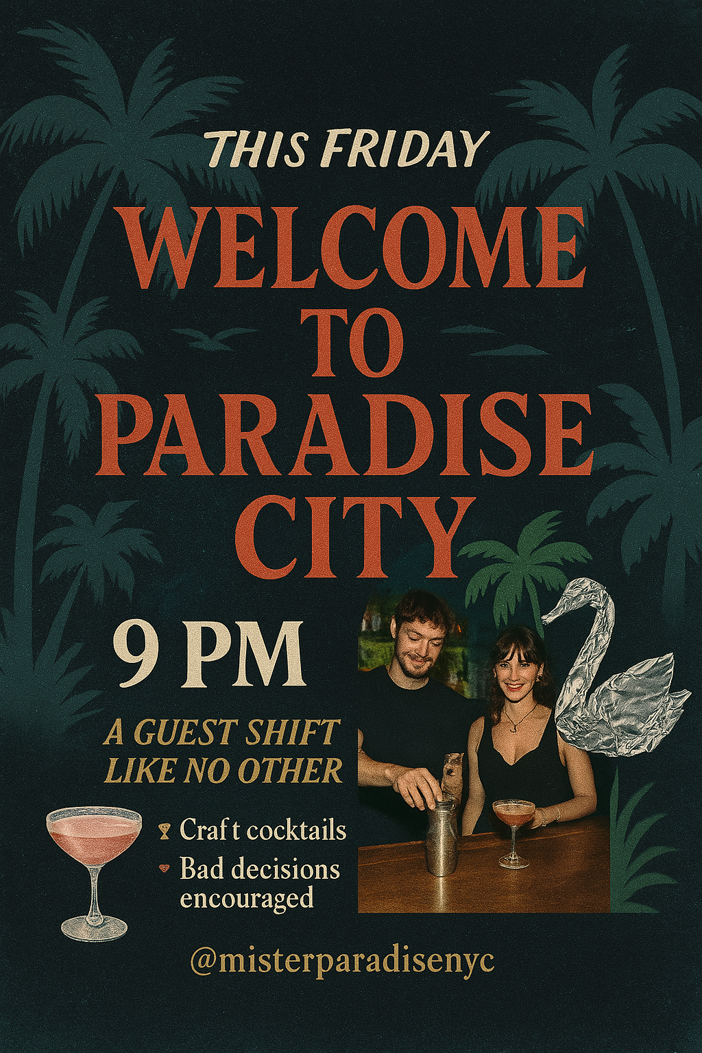 Demo Social Post for Mister Paradise
