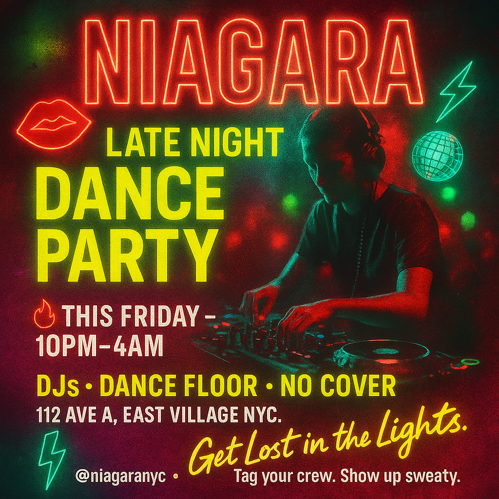Demo Social Post for Niagara Bar