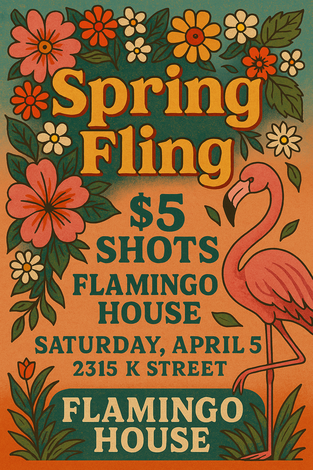 Demo Social Post for Flamingo House